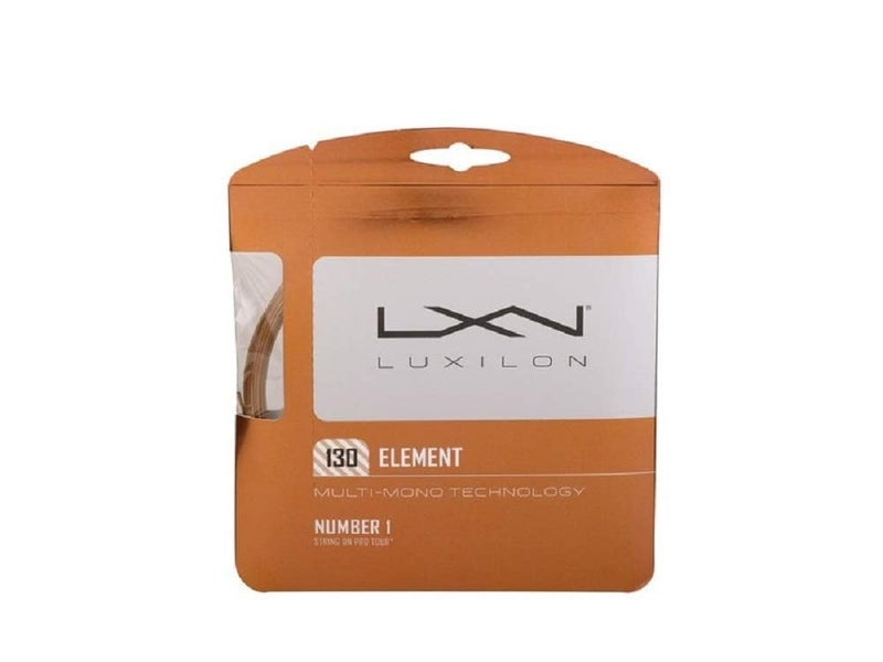 Luxilon Element 130 Tennis String - Set, Bronze - Image 2